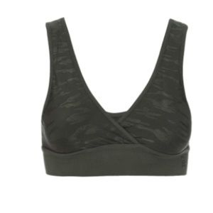NWT Good American Medium Impact Crossover Bralette